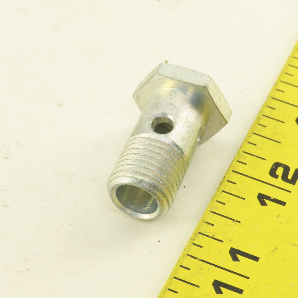 M14-1.5 Metric Hollow Hex Head Banjo Bolt 30mm OAL 19mm Between Flats
