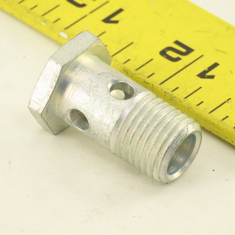 M14-1.5 Metric Hollow Hex Head Banjo Bolt 30mm OAL 19mm Between Flats