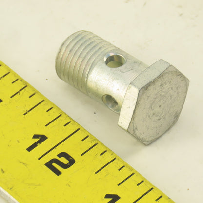 M14-1.5 Metric Hollow Hex Head Banjo Bolt 30mm OAL 19mm Between Flats