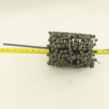 4" Bore Dia. Fine Grit Silicone Carbide Flexible Hone 6" Length 14" OAL