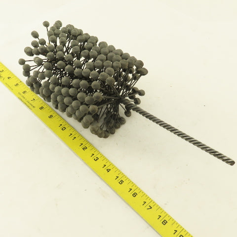 4" Bore Dia. Fine Grit Silicone Carbide Flexible Hone 6" Length 14" OAL