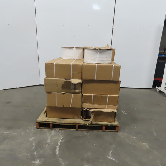 3/16" x 0.0210 T Poly Thermal Package Box Banding Strap 8" x 8" Core Lot Of 18
