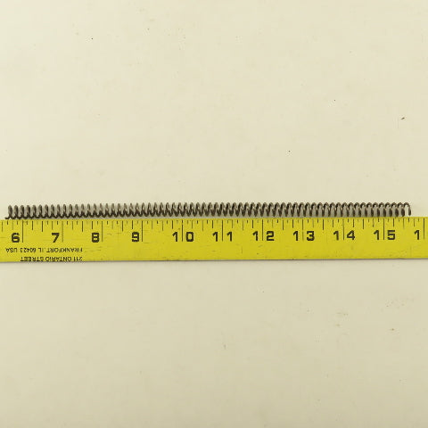Raymond 1/4" ID x 3/8" OD Compression Spring 1/16" Round Wire 10"OAL Lot Of 25