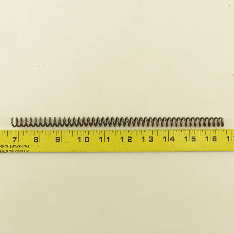 Lamina 11/32" ID x 1/2" OD Compression Spring 5/64" Round Wire 10" OAL Lot Of 12