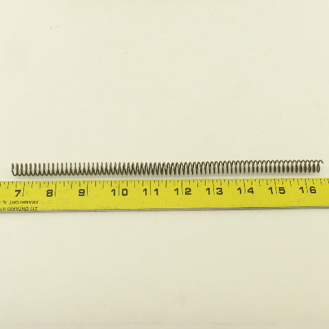 Raymond 21/64" ID x 7/16" OD Compression Spring 3/64" Round 9-7/8" OAL Lot/21