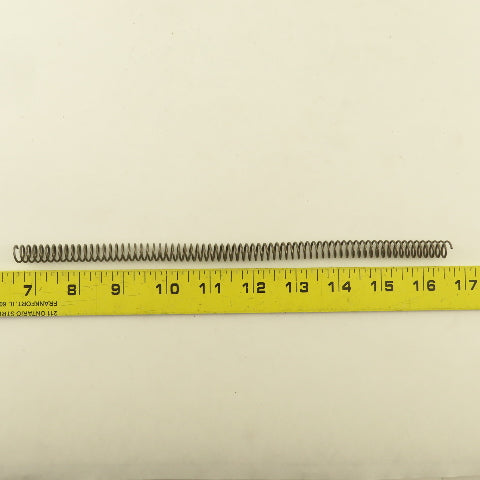 Raymond 21/64" ID x 7/16" OD Compression Spring 3/64" Round 9-7/8" OAL Lot/21