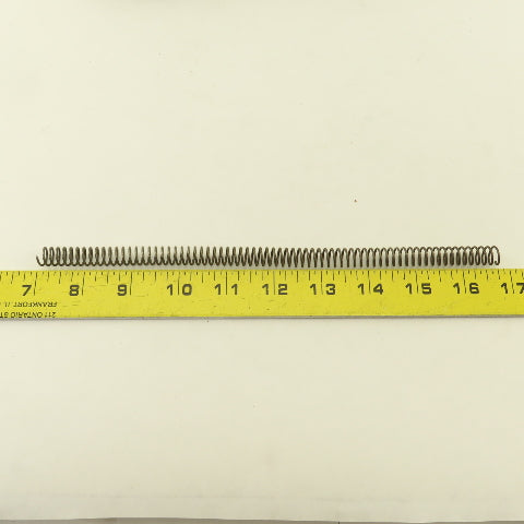 Raymond 21/64" ID x 7/16" OD Compression Spring 3/64" Round Wire 10" OAL Lot/21