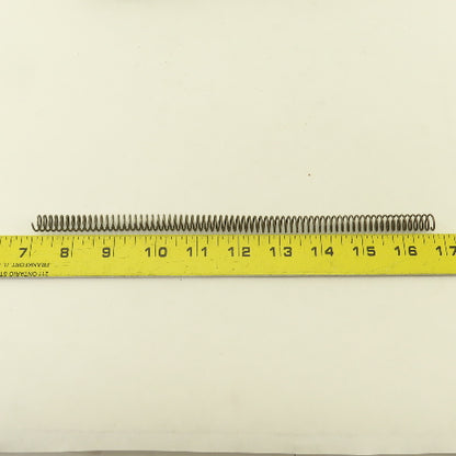 Raymond 21/64" ID x 7/16" OD Compression Spring 3/64" Round Wire 10" OAL Lot/21