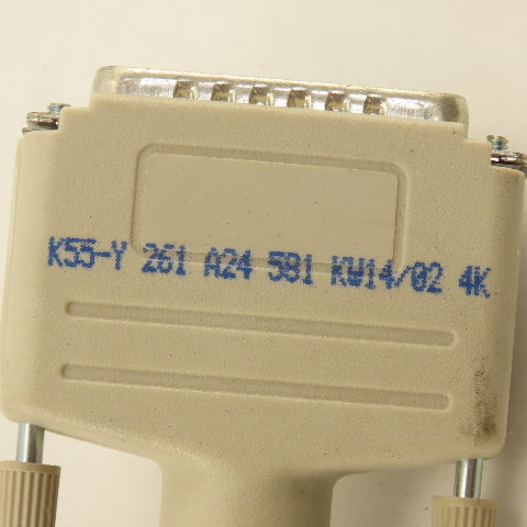 T&B Y 261 A24 581 Sub-D Connector Assembly 25 Pin 2M