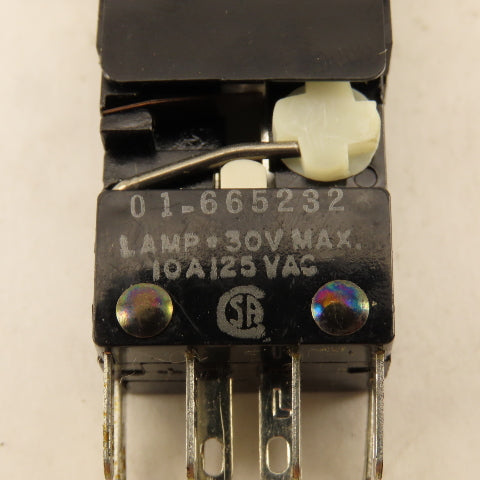 Licon 01-665232 30V Lamp 125/250VAC Switch Assembly