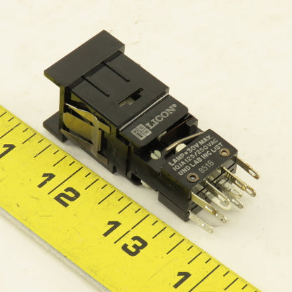 Licon 01-665232 30V Lamp 125/250VAC Switch Assembly
