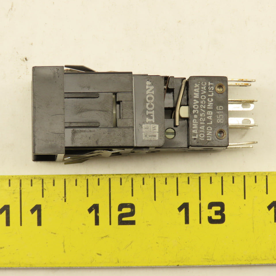 Licon 01-665232 30V Lamp 125/250VAC Switch Assembly