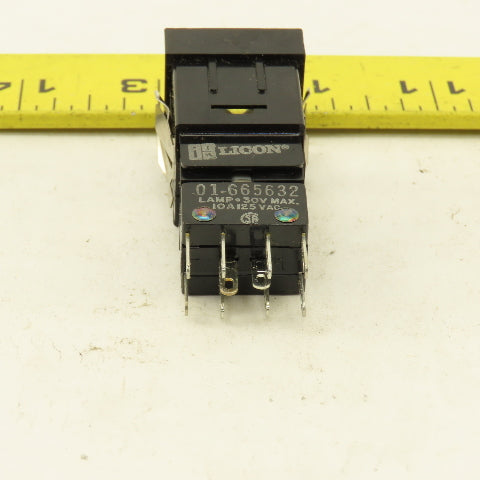 Licon 01-665632 30V Lamp 125/250VAC Switch Assembly