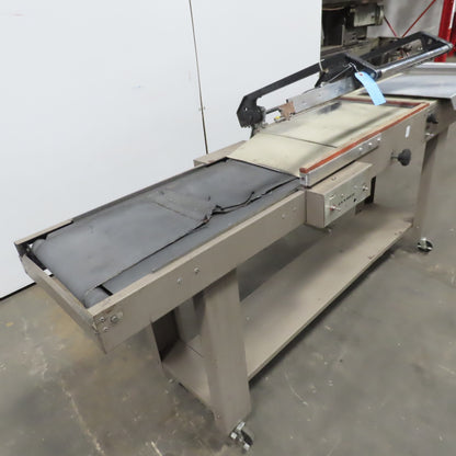 Clamco 110-20 115V Semiautomatic Conveyor Heat Shrink L-Bar Sealer 15" x 20"