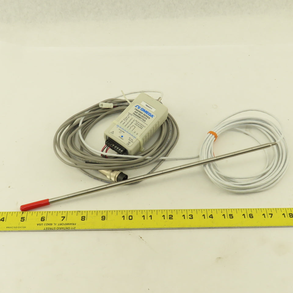 Omega FMA904R-V1 15-24V Air Velocity Transmitter 0-5000 FPM