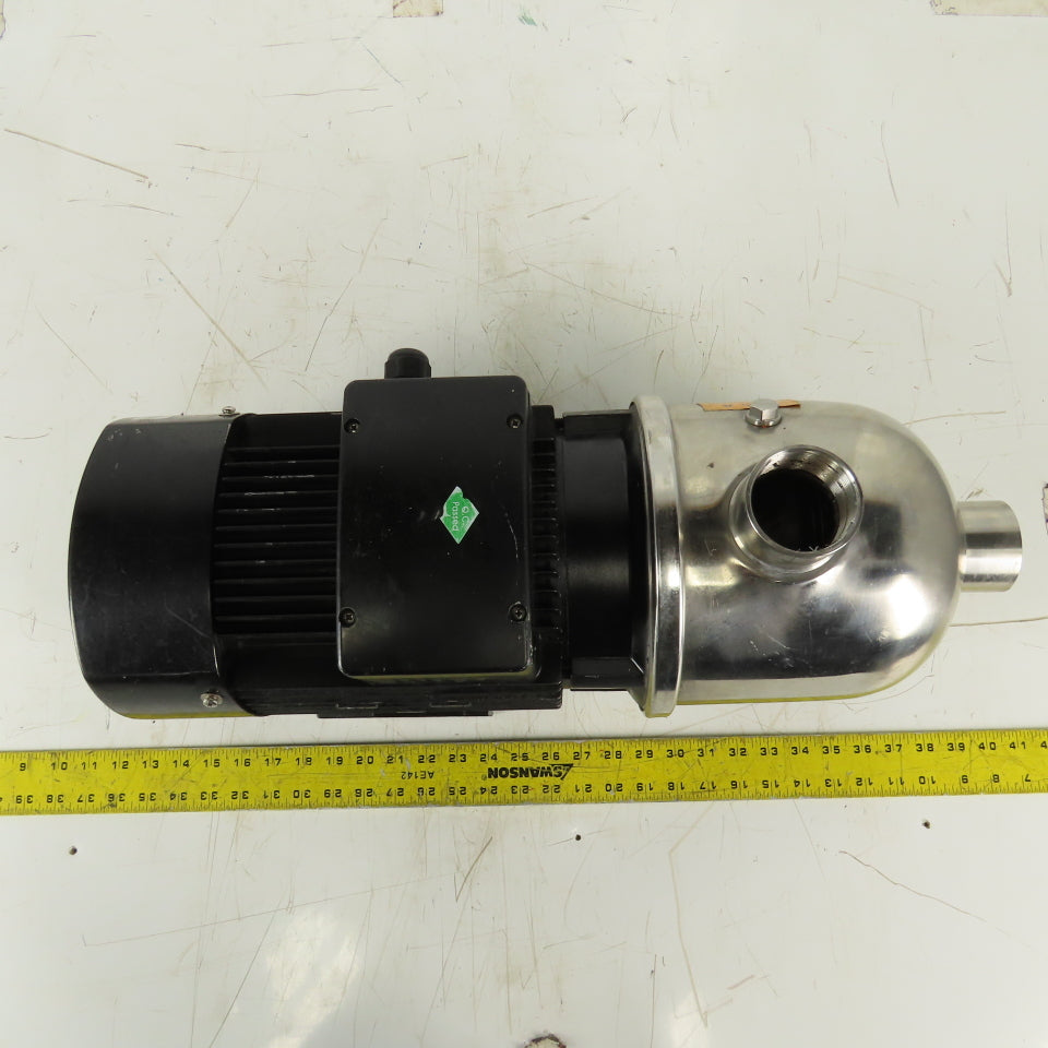 CNP CHL16-20LSLSR Stainless Steel Horizontal Multistage Centrifugal Pump 480V