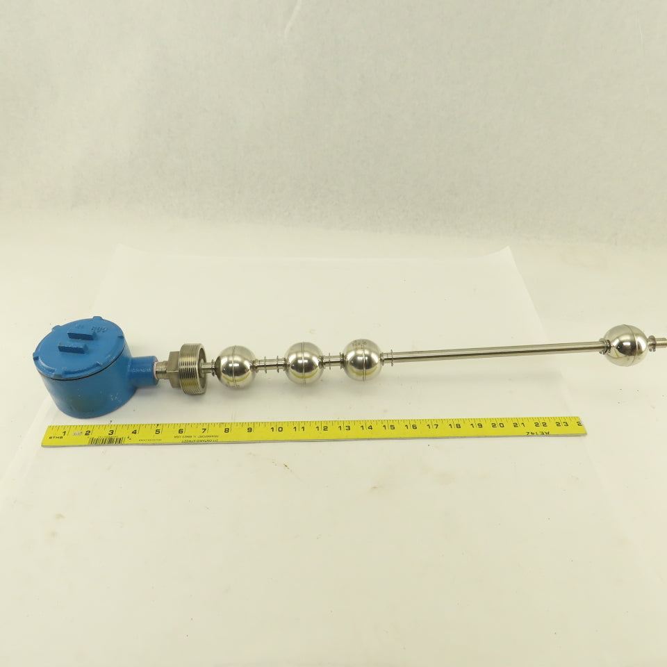 Dwyer F7-MS Stainless Steel Multistation Liquid Level Float Switch 22" OAL