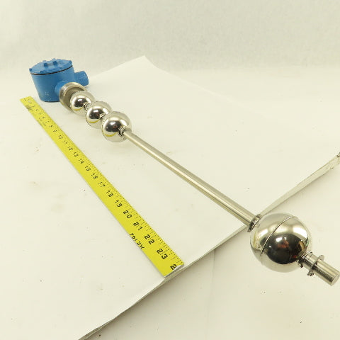 Dwyer F7-MS Stainless Steel Multistation Liquid Level Float Switch 22" OAL