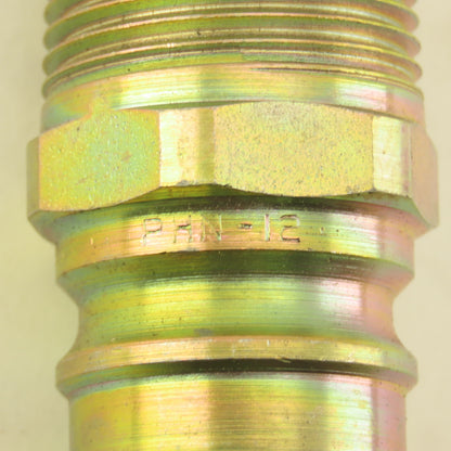 PHN-12 Hydraulic Quick Connect Hose Coupling Male Plug  Steel 3/4" NPT Lot of 2