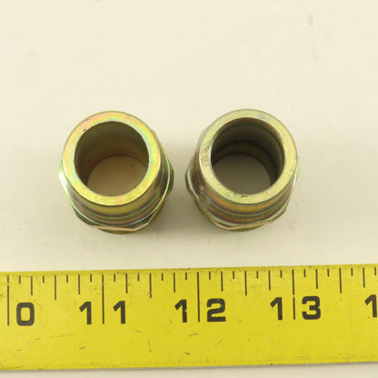 PHN-12 Hydraulic Quick Connect Hose Coupling Male Plug  Steel 3/4" NPT Lot of 2