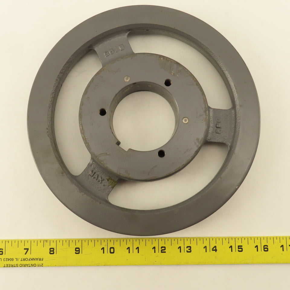 Browning 1 Groove Cast Iron Bushed Bore Pully Sheave 8.88" OD