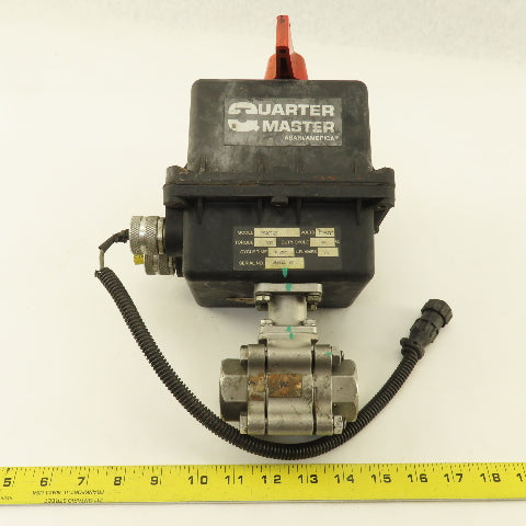 Quarter Master B94C1WJ 115V Stainless Steel Ball Valve Actuator 1" Parts/Repairs