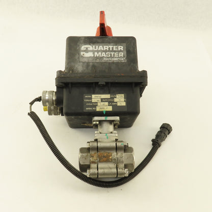Quarter Master B94C1WJ 115V Stainless Steel Ball Valve Actuator 1" Parts/Repairs