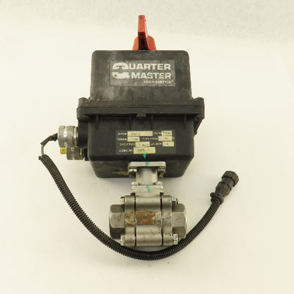 Quarter Master B94C1WJ 115V Stainless Steel Ball Valve Actuator 1" Parts/Repairs