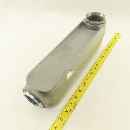1-1/2"-2" Cast Aluminum Electrical Conduit Body LB With Gasket