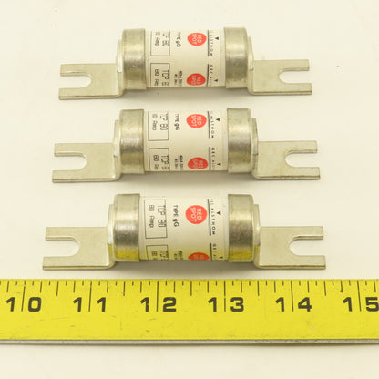 GEC Alsthom TCP80 Red Spot 80 Amp 40kA 350V DC Type gG Fuse Lot Of 3