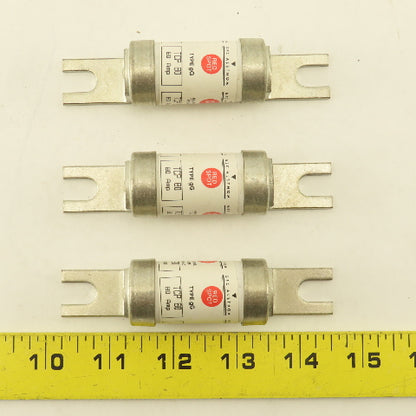 GEC Alsthom TCP80 Red Spot 80 Amp 40kA 350V DC Type gG Fuse Lot Of 3