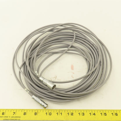 LEMO PHG.1K FGG.1K Terminated Cable Assembly 4 Wire 25'