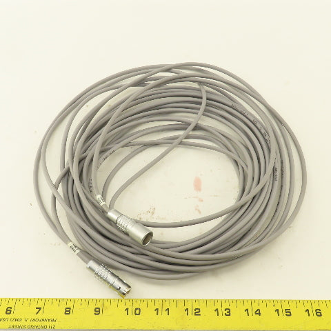 LEMO PHG.1K FGG.1K Terminated Cable Assembly 4 Wire 25'