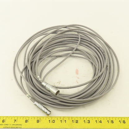 LEMO PHG.1K FGG.1K Terminated Cable Assembly 4 Wire 25'