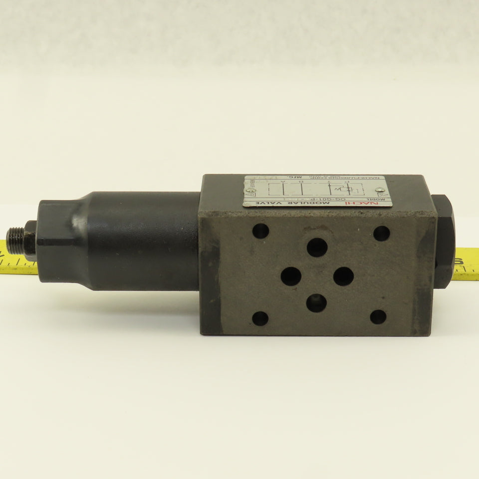 NACHI OG-G01-P2-E21 Hydraulic Pressure Reducing Modular Valve