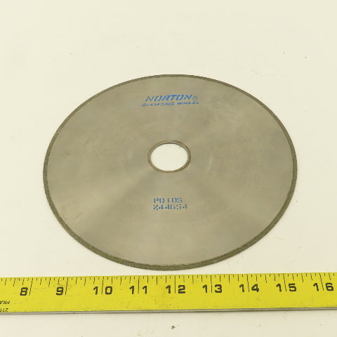 Norton Pd105 244654 Diamond Wheel 1-1/4" Arbor  -1/2" Diameter 1/8" Thick