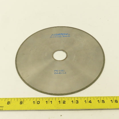 Norton Pd105 244654 Diamond Wheel 1-1/4" Arbor  -1/2" Diameter 1/8" Thick