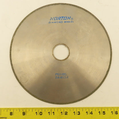 Norton Pd105 244654 Diamond Wheel 1-1/4" Arbor  -1/2" Diameter 1/8" Thick