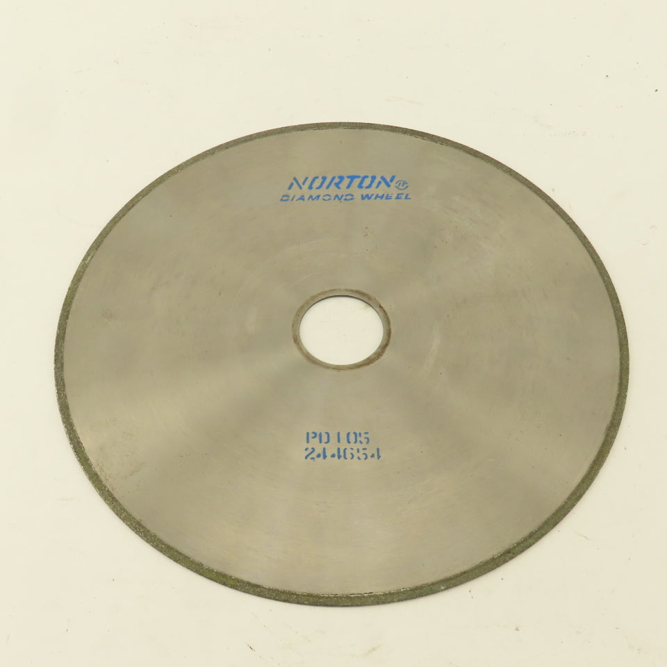 Norton Pd105 244654 Diamond Wheel 1-1/4" Arbor  -1/2" Diameter 1/8" Thick