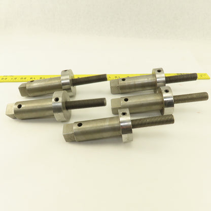 3-/4" -10 x3-1/4" Tie Down Bolt Work Holding  5-1/2" OAL Lot of 5