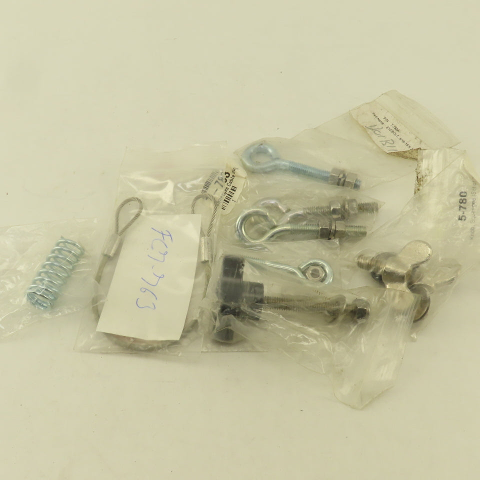 Factory Cat FC7-757A Walk Behind Floor Scrubber Squeegee Hardware Lot Of 7