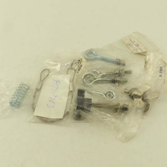 Factory Cat FC7-757A Walk Behind Floor Scrubber Squeegee Hardware Lot Of 7