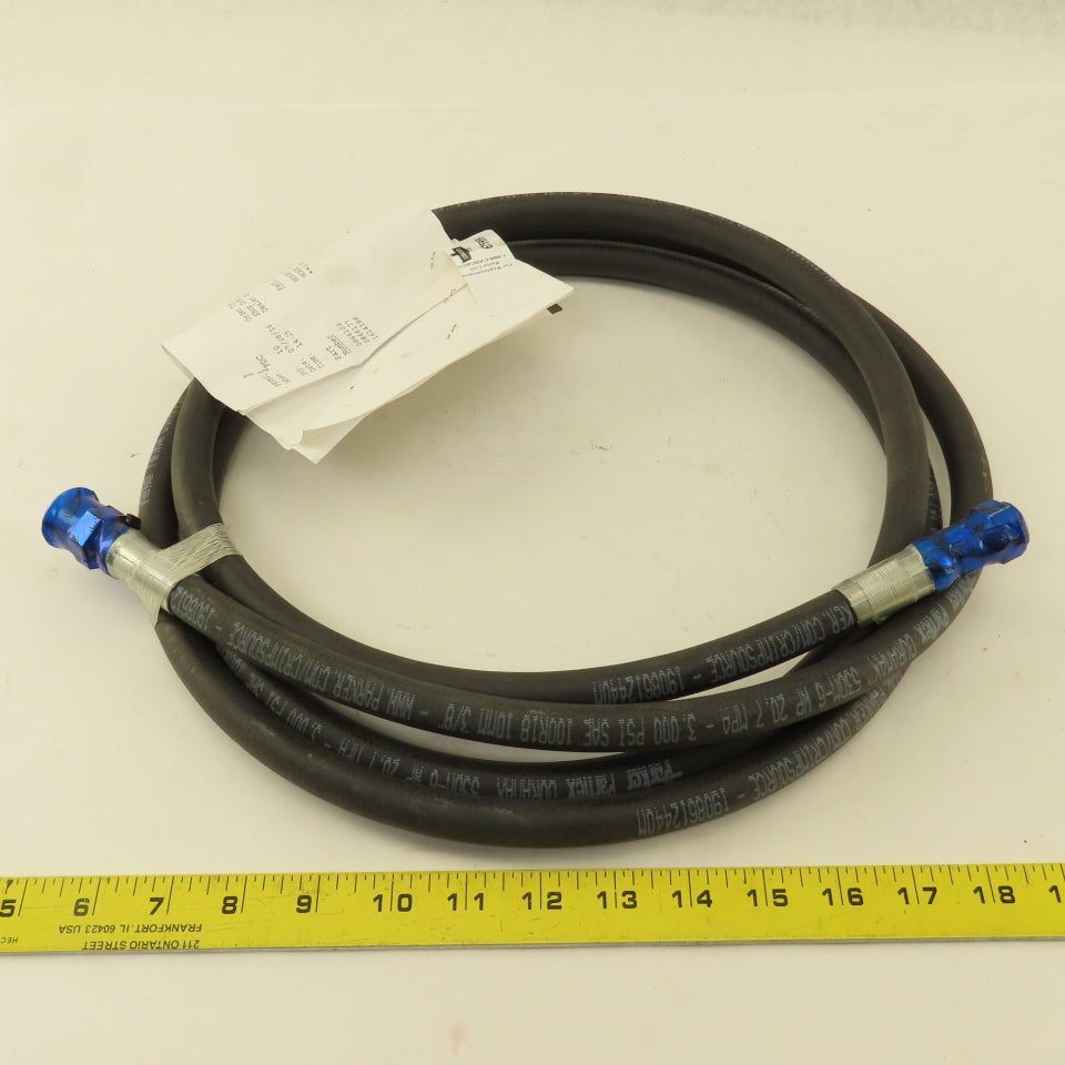 Yale 580088911 Forklift Hydraulic Hose Assembly 3/8" Parflex Female Swivel