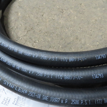 Yale 580010001 Forklift Hydraulic Hose Assembly 3/8" Parflex 20'