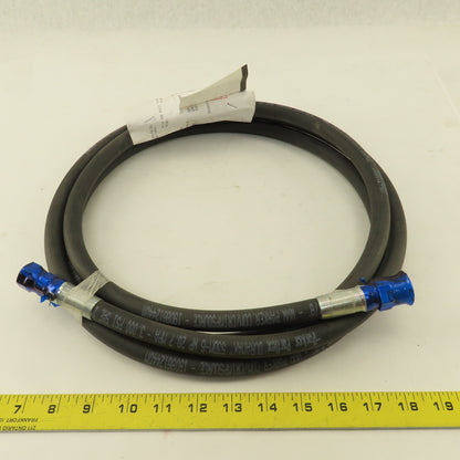Yale 580088940 Forklift Hydraulic Hose Assembly 3/8" Parflex 11'