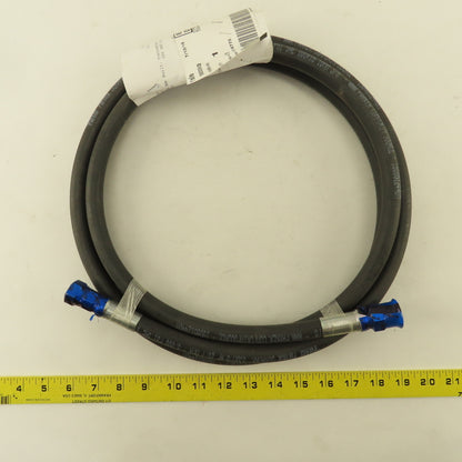 Yale 580088940 Forklift Hydraulic Hose Assembly 3/8" Parflex 11'