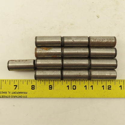 Brighton Best 5/8" x 1-1/2" Alloy Steel Dowel Pin Lot Of 13