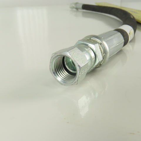 Cascade 676085 Fork Positioner Hydraulic Line 23-1/2" OAL 3/8" Swivel