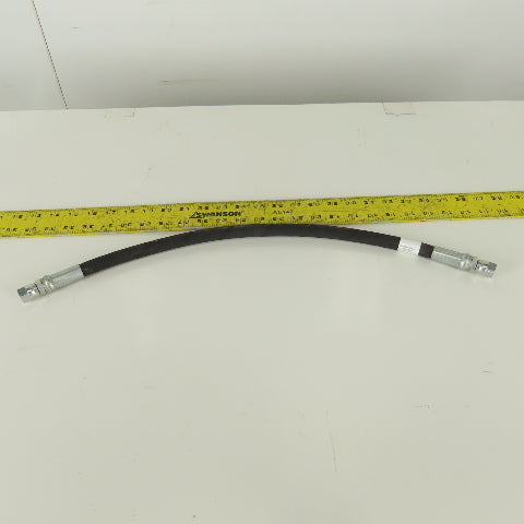 Cascade 676085 Fork Positioner Hydraulic Line 23-1/2" OAL 3/8" Swivel
