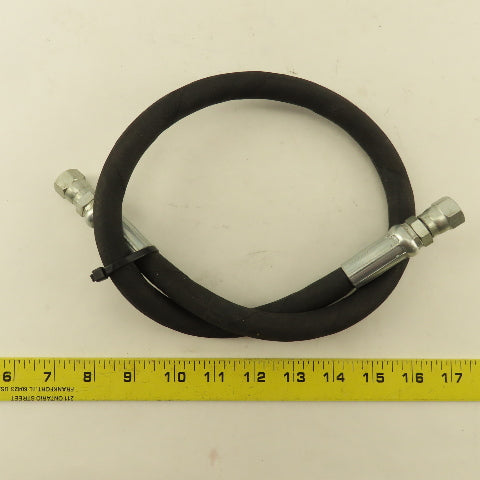 Cascade 675955 Fork Positioner Hydraulic Line 32-1/2" OAL 3/8" Swivel